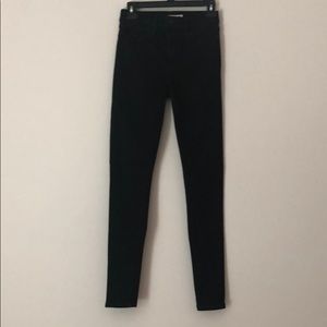 Black Levi 720 high rise super skinny
